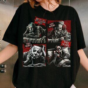 Very Demure Very Mindful Very Scary T-Shirt, Halloween Horror T-shirt